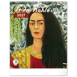 Falinaptár képes  480×560mm Frida Kahlo Realsystem 2027. Falinaptár Realsystem