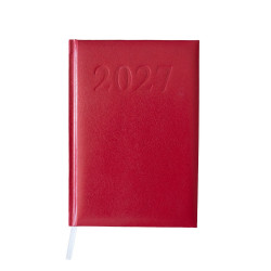 Határidőnapló agenda Standard A/5, napi, fehér lapokkal (bordó) 2027. Bluering® Határidőnapló Bluering