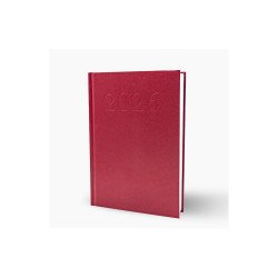 Határidőnapló agenda Standard A/5, napi, fehér lapokkal (bordó) 2027. Bluering® Határidőnapló Bluering
