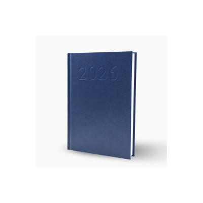 Határidőnapló agenda Standard A/5, napi, fehér lapokkal (kék) 2026. Bluering® Határidőnapló agenda Standard A/5, napi, fehér lapokkal (kék) 2026. Bluering®