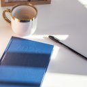 Határidőnapló agenda Standard A/5, napi, fehér lapokkal (kék) 2026. Bluering®