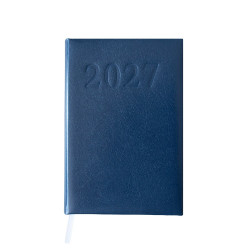 Határidőnapló agenda Standard A/5, napi, fehér lapokkal (kék) 2027. Bluering®