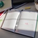 Határidőnapló agenda Standard A/5, napi, fehér lapokkal (zöld) 2026. Bluering®