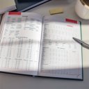 Határidőnapló agenda Standard A/5, napi, fehér lapokkal (zöld) 2026. Bluering®