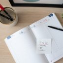 Határidőnapló agenda Standard A/5, napi, fehér lapokkal (zöld) 2027. Bluering®