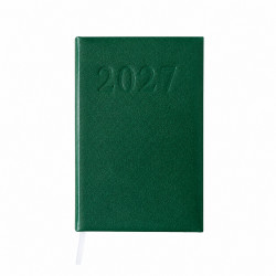 Határidőnapló agenda Standard A/5, napi, fehér lapokkal (zöld) 2027. Bluering®
