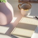 Határidőnapló agenda Standard A/5, napi, fehér lapokkal (bézs) 2026. Bluering®