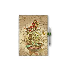 Határidőnapló InSpiral A5 heti, fehér lapokkal Bloom Dayliner 2026. Határidőnapló Dayliner