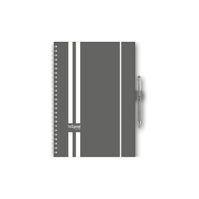 Határidőnapló InSpiral A5 heti, fehér lapokkal GT szürke-fehér Dayliner 2026.