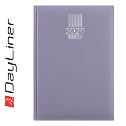 Határidőnapló MyPastel A5 heti, krémszínű lapokkal kék Dayliner 2027. Határidőnapló Dayliner