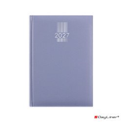 Határidőnapló MyPastel A5 heti, krémszínű lapokkal kék Dayliner 2027. Határidőnapló Dayliner