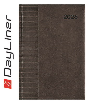 Határidőnapló Tucson B5 heti, fehér lapokkal fekete Dayliner 2027.