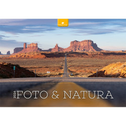 Falinaptár képes 340 × 485 mm, fehér lapokkal Foto&Natura B3 Dayliner 2026. Falinaptár Dayliner