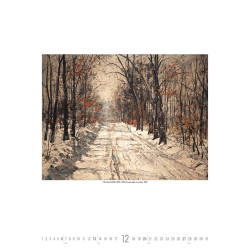 Falinaptár képes 420 × 560 mm, fehér lapokkal Gardens Impressionism Dayliner 2027. Falinaptár Dayliner