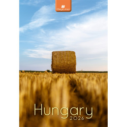 Falinaptár képes 230 x 330 mm, fehér lapokkal Hungary Dayliner 2026. Falinaptár Dayliner