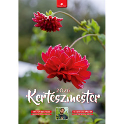 Falinaptár képes 340 × 485 mm, fehér lapokkal Kertészmester Dayliner 2027. Falinaptár Dayliner