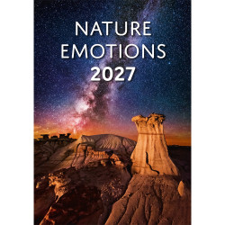 Falinaptár képes 315 x 450 mm, fehér lapokkal Nature Emotions Dayliner 2027. Falinaptár Dayliner