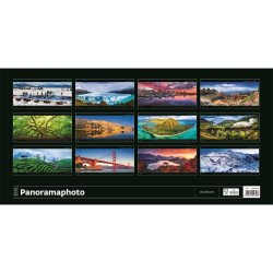 Falinaptár képes 315 × 630 mm, fehér lapokkal Panoramaphoto Dayliner 2027. Falinaptár Dayliner