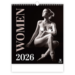 Falinaptár képes 450 × 520 mm, fehér lapokkal Women Dayliner 2027. Falinaptár Dayliner