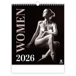 Falinaptár képes 450 × 520 mm, fehér lapokkal Women Dayliner 2027. Falinaptár Dayliner