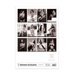 Falinaptár képes 334 × 485 mm, fehér lapokkal Women Exclusive Dayliner 2027. Falinaptár Dayliner