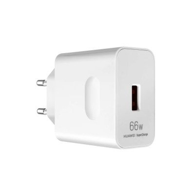 Töltő hálózati HUAWEI SuperCharger USB aljzat (66W, PD gyorstöltő) fehér