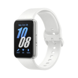 Okoskarkötő SAMSUNG Galaxy Fit 3 (szilikon szíj, aktivitásmérő, 5 ATM, IP68 vízálló) ezüst Okos óra Samsung
