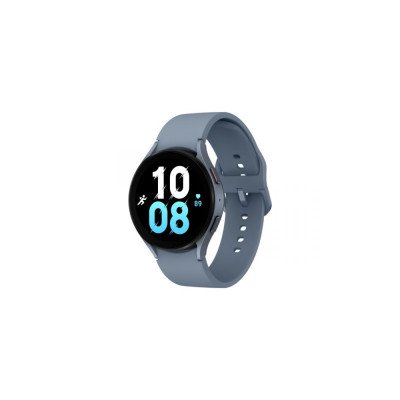 Okosóra SAMSUNG Galaxy Watch 5 (eSIM, szilikon csuklópánt, 44mm) sötétszürke