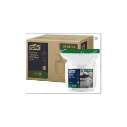 Ipari nedves törlőkendő 1 rétegű tekercses 157 m/tekercs 4 tekercs/karton W1 Tork_190694 fehér Papírtörlők TORK