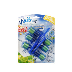 WC illatosító 3 x 57 g Wellnax Water Lemon Toalett tisztító, WC illatosító Egyéb