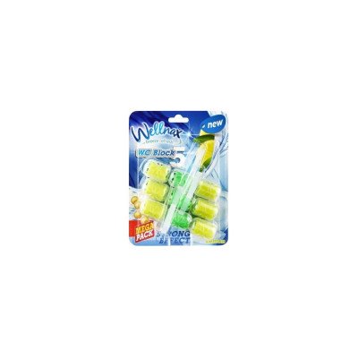 WC illatosító 3 x 57 g Wellnax Lemon