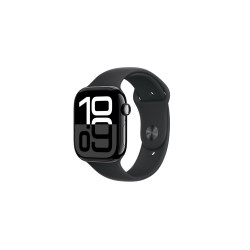 Okosóra APPLE Watch S10 Cellular 46mm Jet Black Alu Case with Black Sport Band - M/L Okosóra Apple