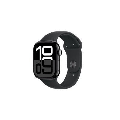 Okosóra APPLE Watch S10 Cellular 46mm Jet Black Alu Case with Black Sport Band - S/M