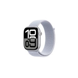 Okosóra APPLE Watch S10 Cellular 46mm Silver Alu Case with Blue Cloud Sport Loop Okosóra Apple
