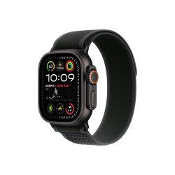 Okosóra APPLE Watch Ultra2 v2 Cellular 49mm Black titanium Case with Black Trail Loop - S/M Okosóra Apple