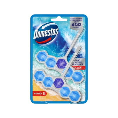 WC illatosító 2 x 50 g Power5 Domestos Ocean