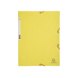 Gumis mappa karton  prespán A/4 Exacompta citromsárga Gumis mappa Exacompta