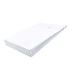 Tasak TC/4 szilikonos redős-talpas 4 cm-es talp kraft Bluering® fehér Tasak Bluering