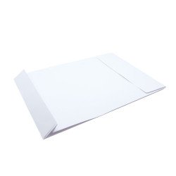 Tasak TC/4 szilikonos redős-talpas 4 cm-es talp kraft Bluering® fehér Tasak Bluering