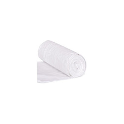 Szemeteszsák zárószalagos 70 liter 64 x 70 cm 15 db/tekercs újrahasznosított Mazzini_fehér Szemeteszsák Mazzini