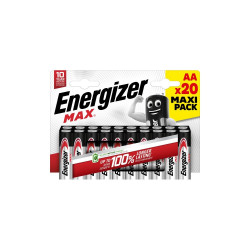 Elem AA ceruza LR06 Max 20 db/csomag, Energizer Elem, akkumulátor, töltő Energizer
