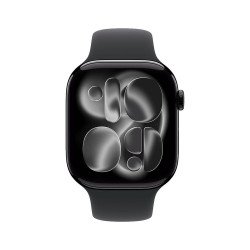 Okosóra Apple Watch S11 GPS 42mm Jet Black Aluminium Case with Black Sport Band - S/M Okosóra Apple