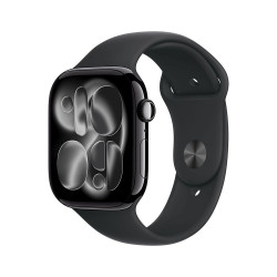 Okosóra Apple Watch S11 GPS 42mm Jet Black Aluminium Case with Black Sport Band - M/L Okosóra Apple