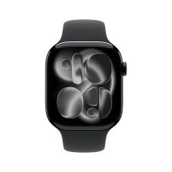 Okosóra Apple Watch S11 GPS 42mm Jet Black Aluminium Case with Black Sport Band - M/L Okosóra Apple