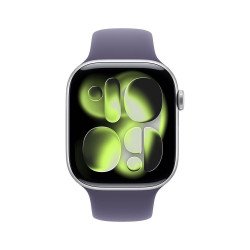 Okosóra Apple Watch S11 GPS 42mm Silver Aluminium Case with Purple Fog Sport Band - S/M Okosóra Apple