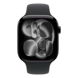 Okosóra Apple Watch S11 GPS 46mm Jet Black Aluminium Case with Black Sport Band - M/L Okosóra Apple