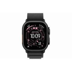 Okosóra Apple Watch Ultra 3 Cellular 49mm Black Titanium Case with Black Alpine Loop - Medium Okosóra Apple