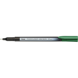 Rostirón, tűfilc 0,4mm, Pentel Pointliner fenyőzöld Tűfilc PENTEL