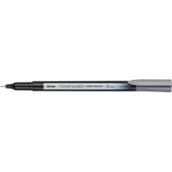 Rostirón, tűfilc 0,4mm, Pentel Pointliner szürke Tűfilc PENTEL