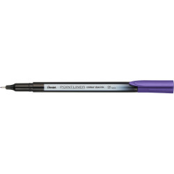 Rostirón, tűfilc 0,4mm, Pentel Pointliner sötétlila Tűfilc PENTEL